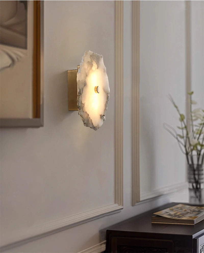 LUMARA Spaanse Alabaster Wandlamp - wandlamp