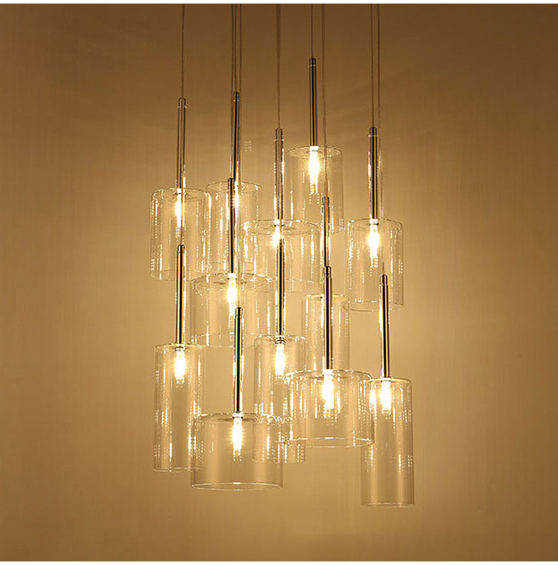 LuceVetro Eleganza – Italiaanse Minimalistische Design Hanglamp