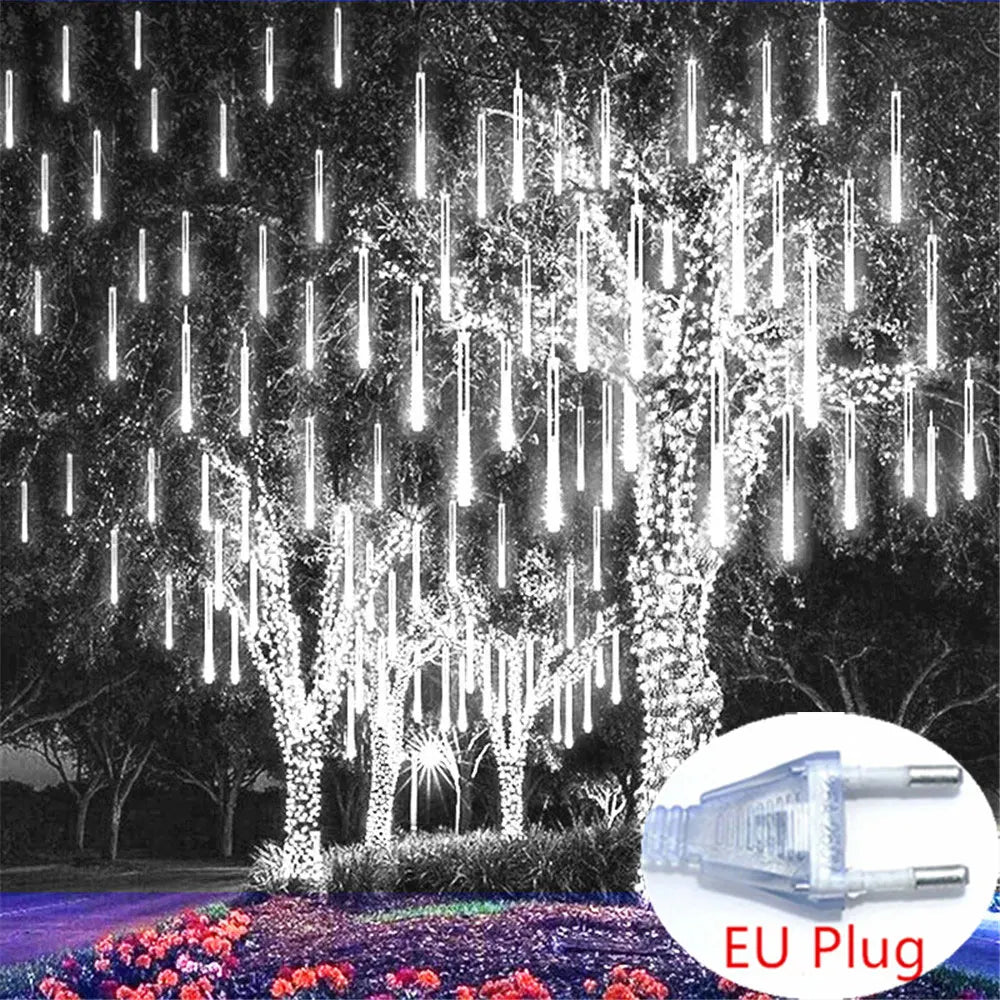 LumiRegen 50cm LED Vallende Sterren Regen-kerstverlichting