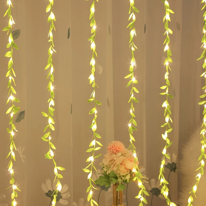 LeafLuma 2M LED Slinger met Bladdecor