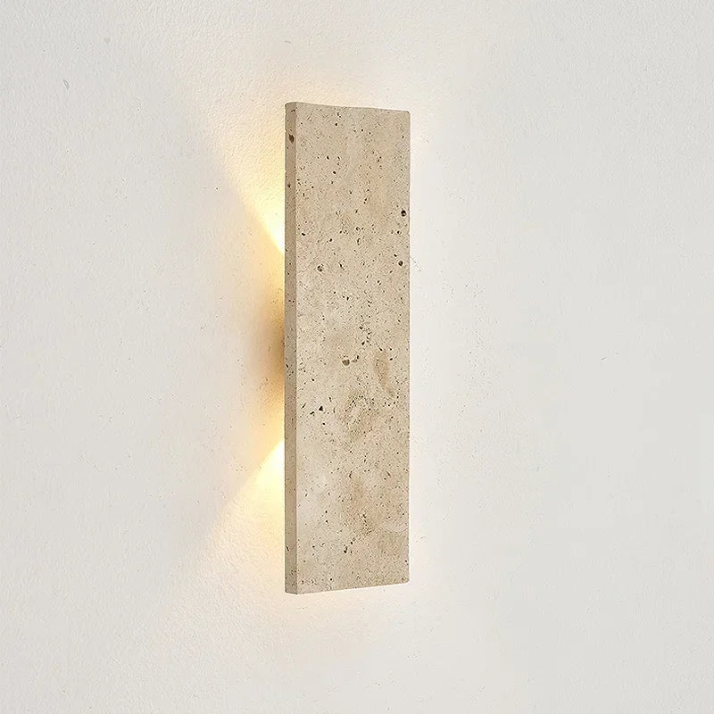 NATURGLO Waterdichte Natuursteen Wandlamp