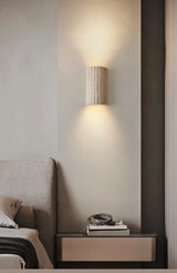 TerraLume Wabi-Sabi Travertin LED Wandlamp