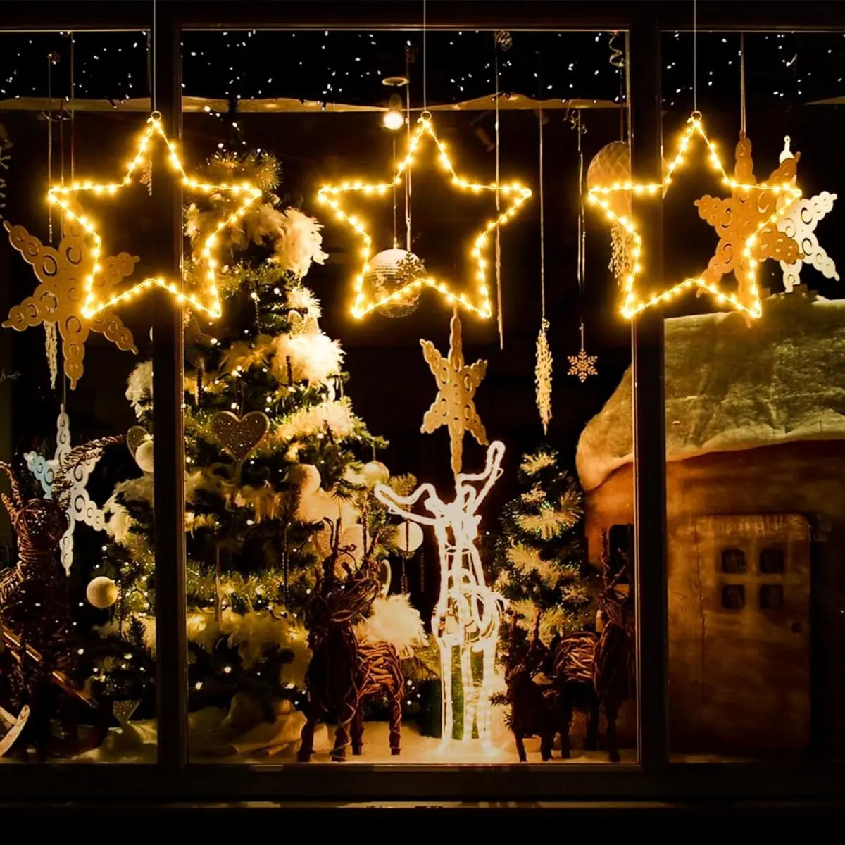 StellaLume Kerst Sterren Raamverlichting - buitenverlichting