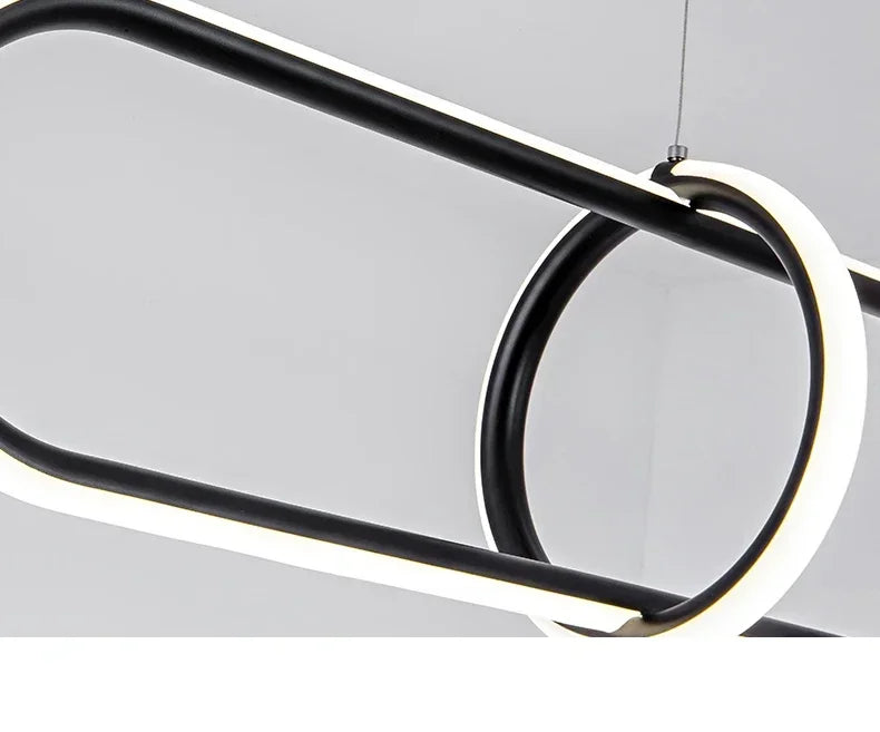 Moderne LED Hanglamp - Stijlvolle Hanglamp voor Woonkamers, Slaapkamers &amp; Hotel - hanglampen - gemonteerd