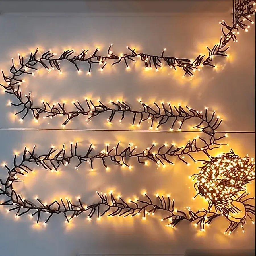 LumiBurst 25M 2000 LED Cluster Kerstverlichting - buitenverlichting - afmetingen
