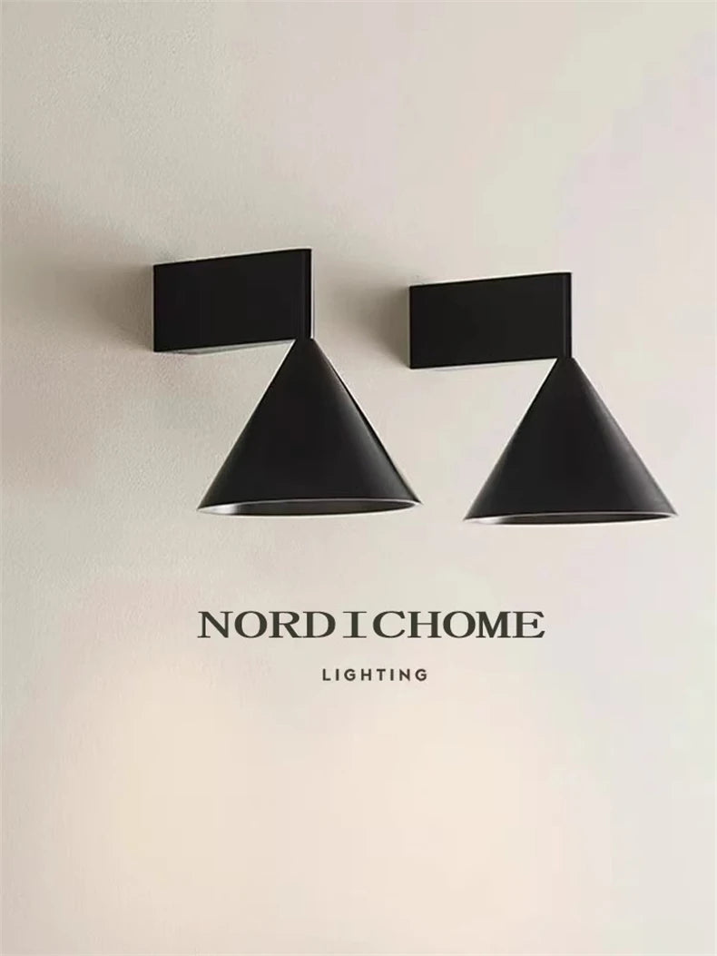 LumoCone Italiaanse Minimalistische Wandlamp - wandlamp - afmetingen