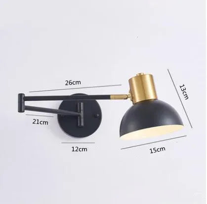 LUXARM Verstelbare Wandlamp met Lange Arm - wandlamp - in de kamer