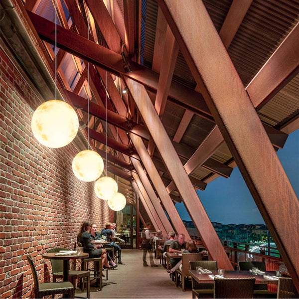 LunaNord – Scandinavische Volle Maan Hanglamp