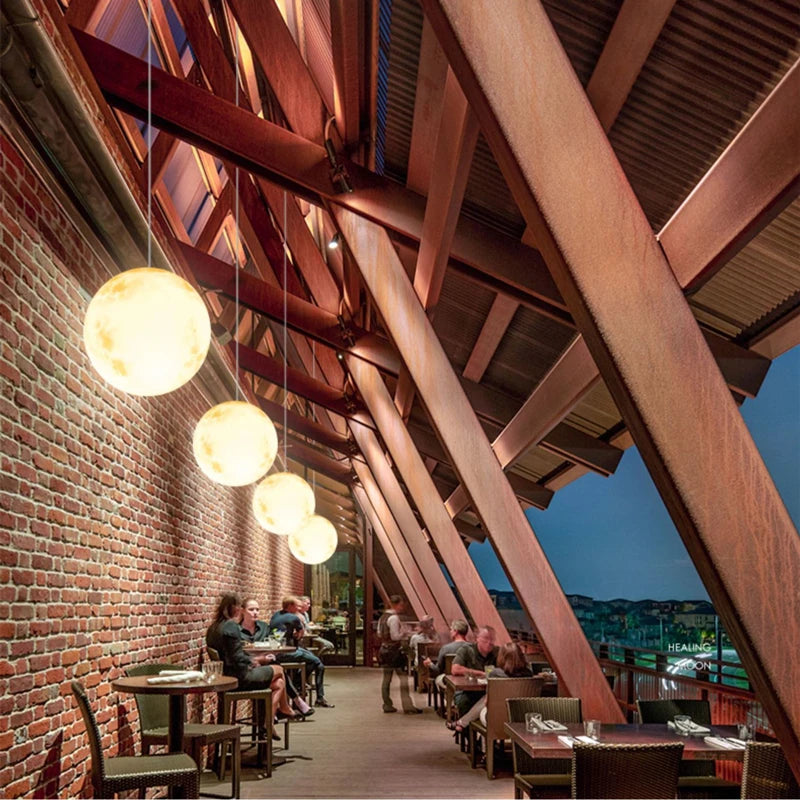 LunaNord – Scandinavische Volle Maan Hanglamp