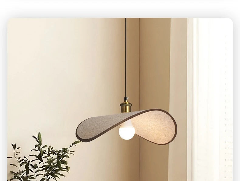 ZenAura Wabi-Sabi Strohoed Hanglamp - hanglampen - materiaaldetail