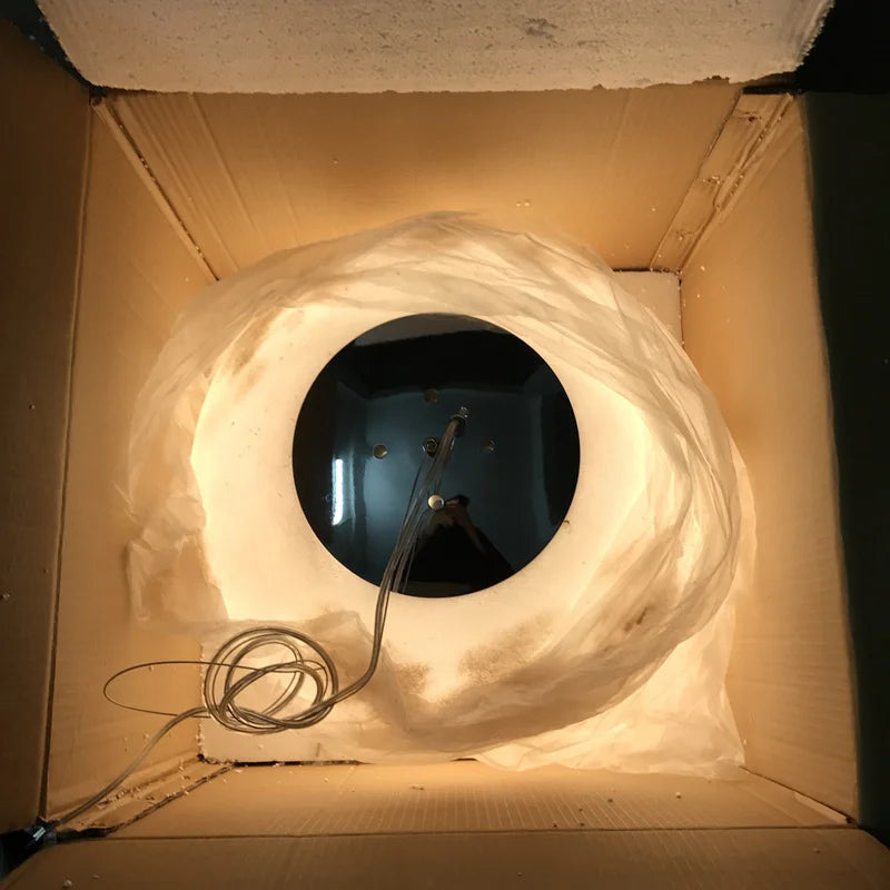 LunaNord – Scandinavische Volle Maan Hanglamp - hanglampen - in de kamer