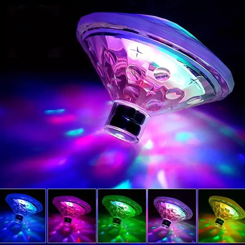 AQUAGLOW RGB Drijvende Disco Lamp - buitenverlichting - sfeerbeeld