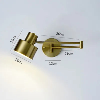 LUXARM Verstelbare Wandlamp met Lange Arm - wandlamp - verlicht