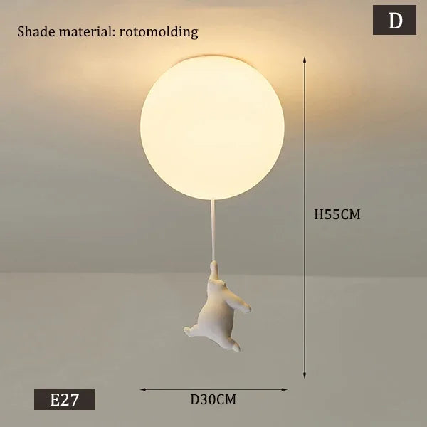 PolarGlow Designer IJsbeer Kroonluchter - hanglampen