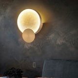 Round Marble Wall Lamp