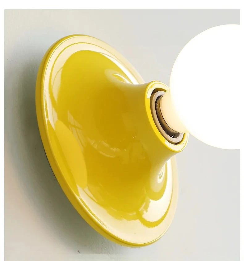 NordLuma Nordic Retro Wandlamp - plafondlamp - close-up