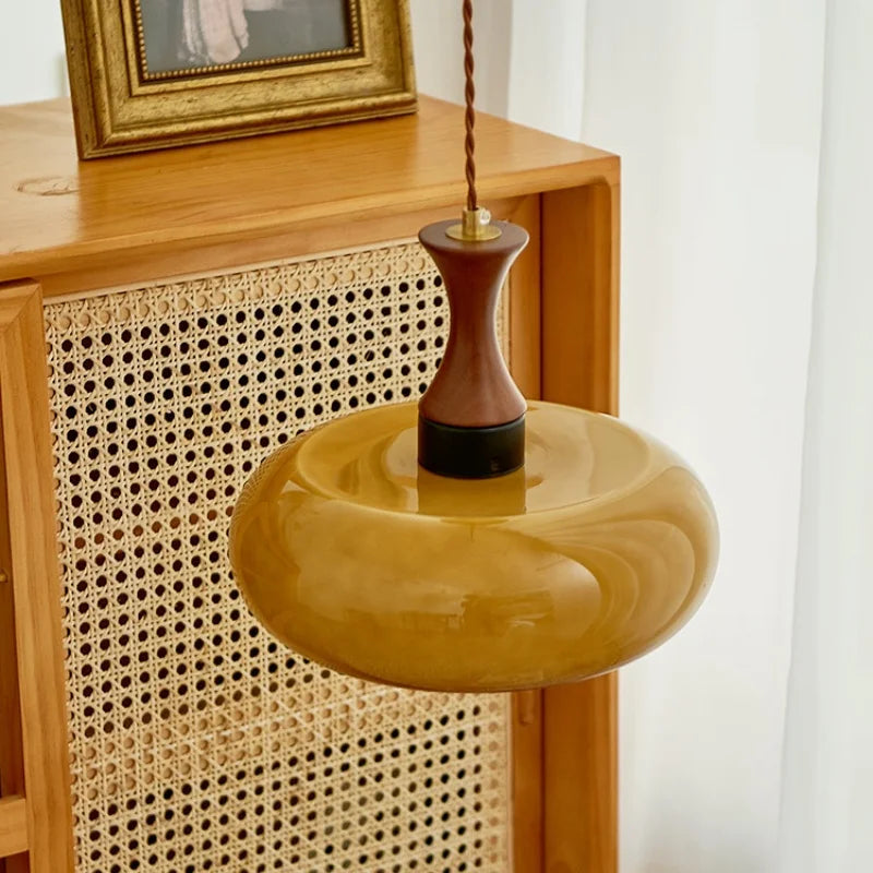 AmberGlow Vintage LED Hanglamp - hanglampen - detail