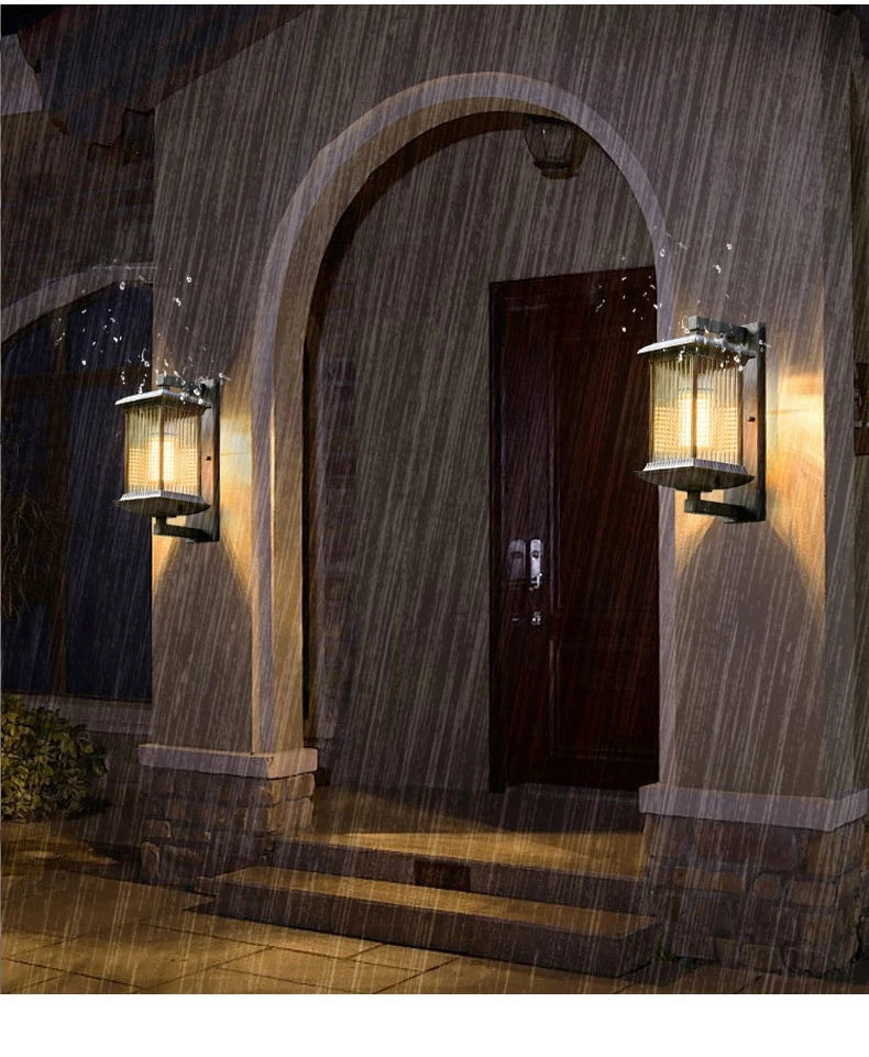 TerraGuard Classic – Waterdichte Buitenwandlamp van Metaal