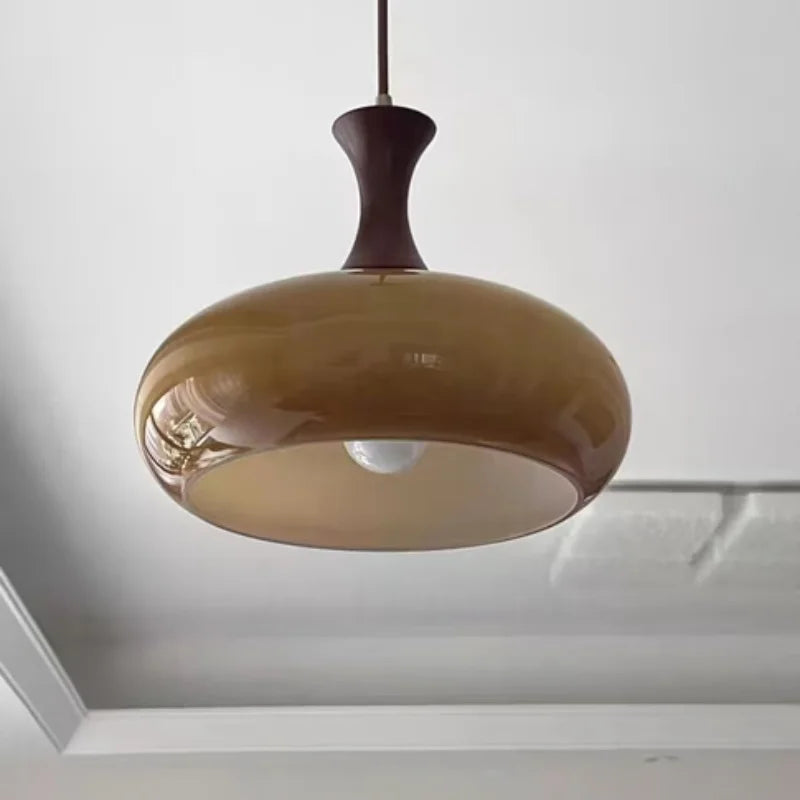 AmberGlow Vintage LED Hanglamp - hanglampen - close-up