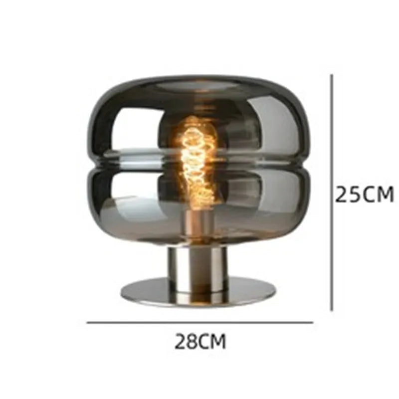 AuroraForm – Scandinavische Postmoderne Design Tafellamp - tafellampen - zijaanzicht