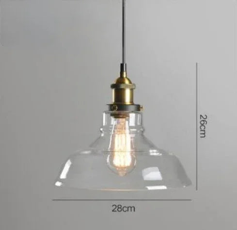 NordicLoom – Moderne Loft Hanglamp met Glas