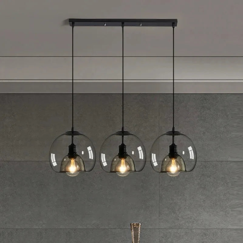 Aurora Glass Pendant Light
