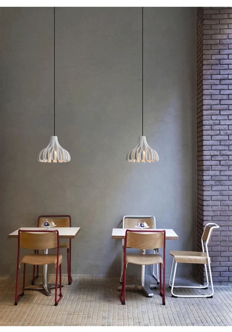 MacaronGlow Designer Resin Kroonluchter - hanglampen - sfeerbeeld