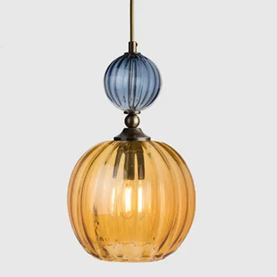 AuroraNordic Gekleurd Glas Hanglamp - hanglampen - afmetingen