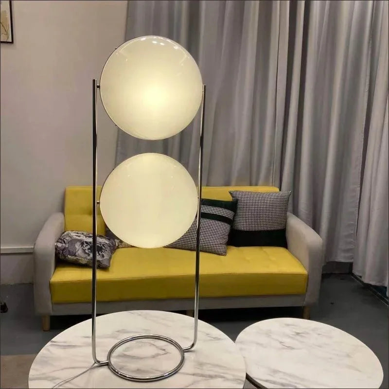 LumiSphere Art Deco LED Bol Vloerlamp