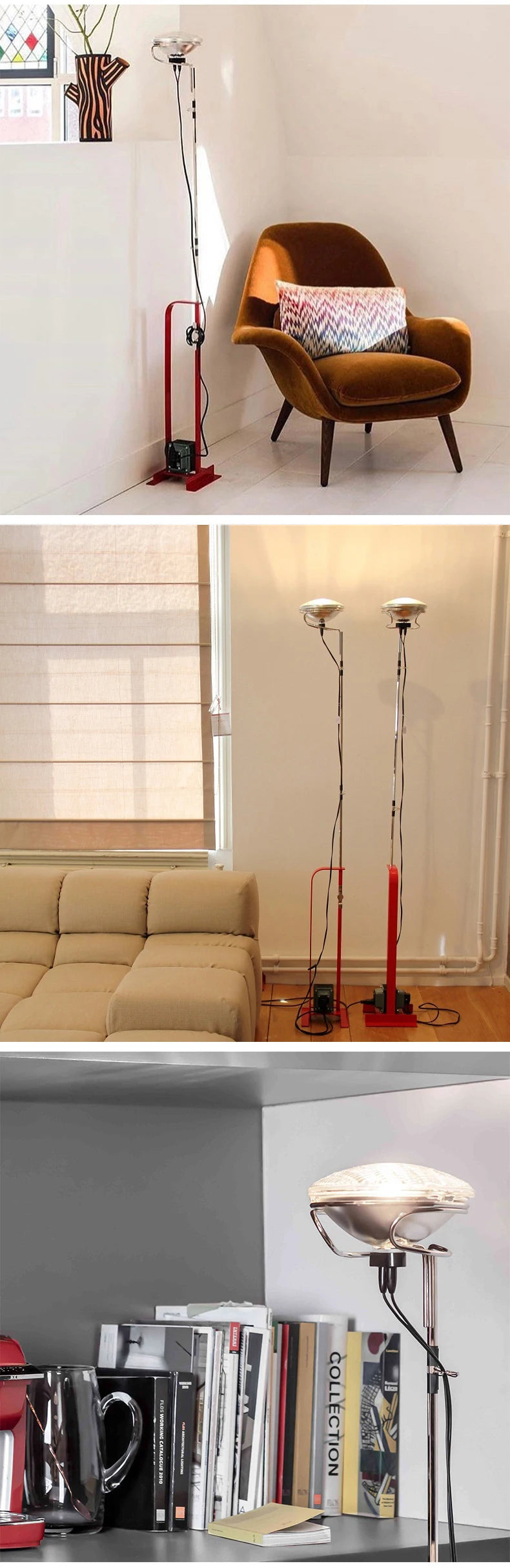 TuscanGlow Art Deco Vloerlamp - vloerlamp - in de kamer