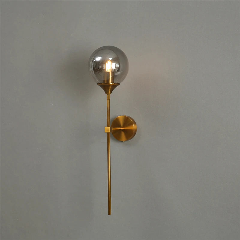 NordicGlow Moderne Gekleurde Glas Wandlamp - wandlamp - materiaaldetail