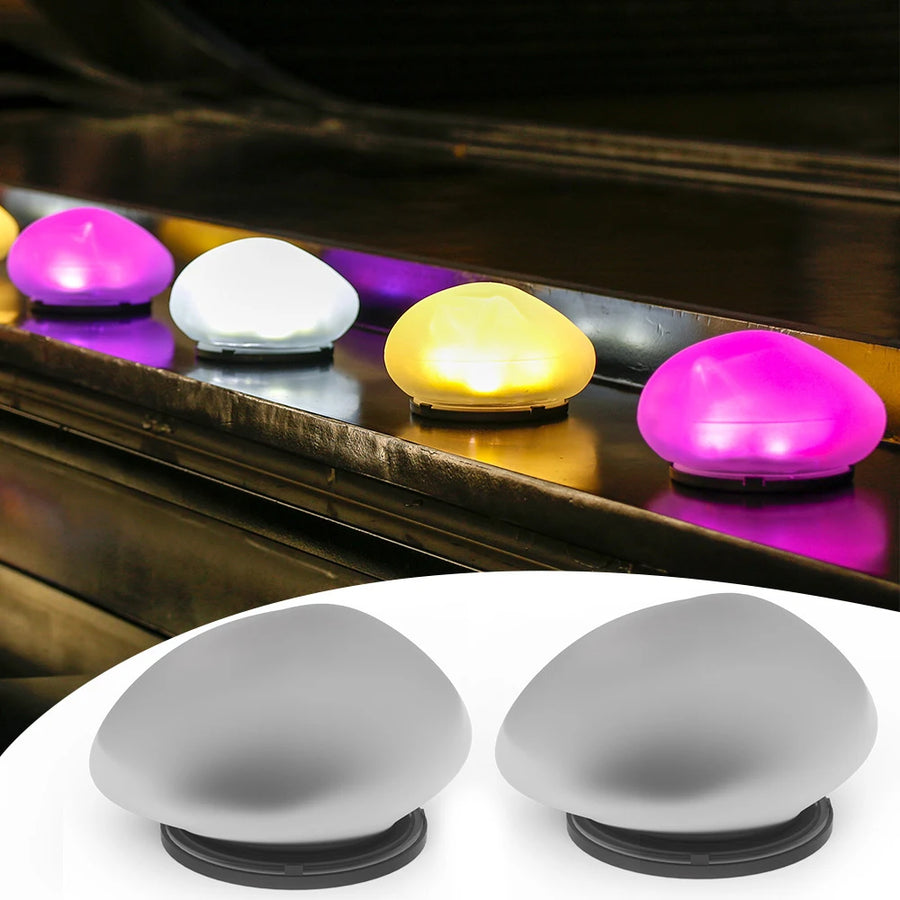 LUXGLOW Solar Kiezel Buitenlamp
