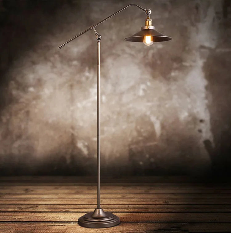 LUMIRÉTRO Moderne Retro Vloerlamp - vloerlampen - zijaanzicht