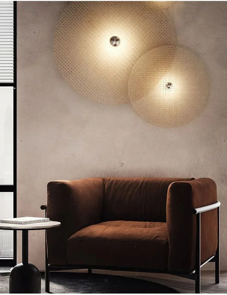 RattanHikari Handgemaakte Japanse Bamboe Wandlamp - wandlamp - detail