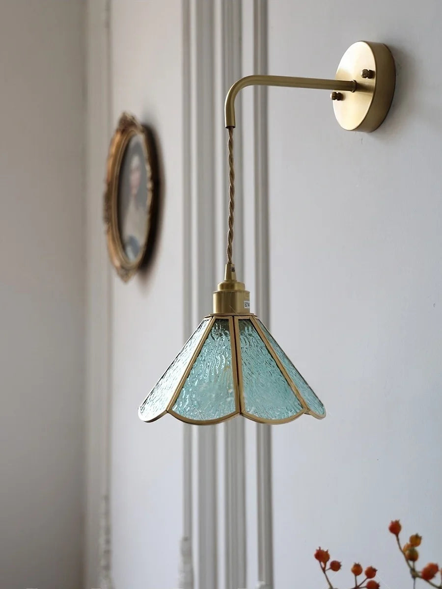 Aurora Copper Wall Light - wandlamp - materiaaldetail