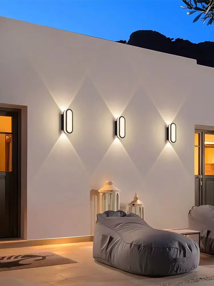 NordiLux LED Wandlamp – Waterdichte Moderne Wandverlichting voor Buiten en Binnen