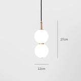 NordLume DuoSphere – Scandinavische Dubbele Glazen Hanglamp