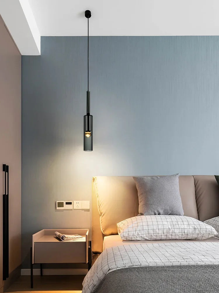 Nordic LumiSphere – Minimalistische Glazen LED Hanglamp - hanglampen - sfeerbeeld