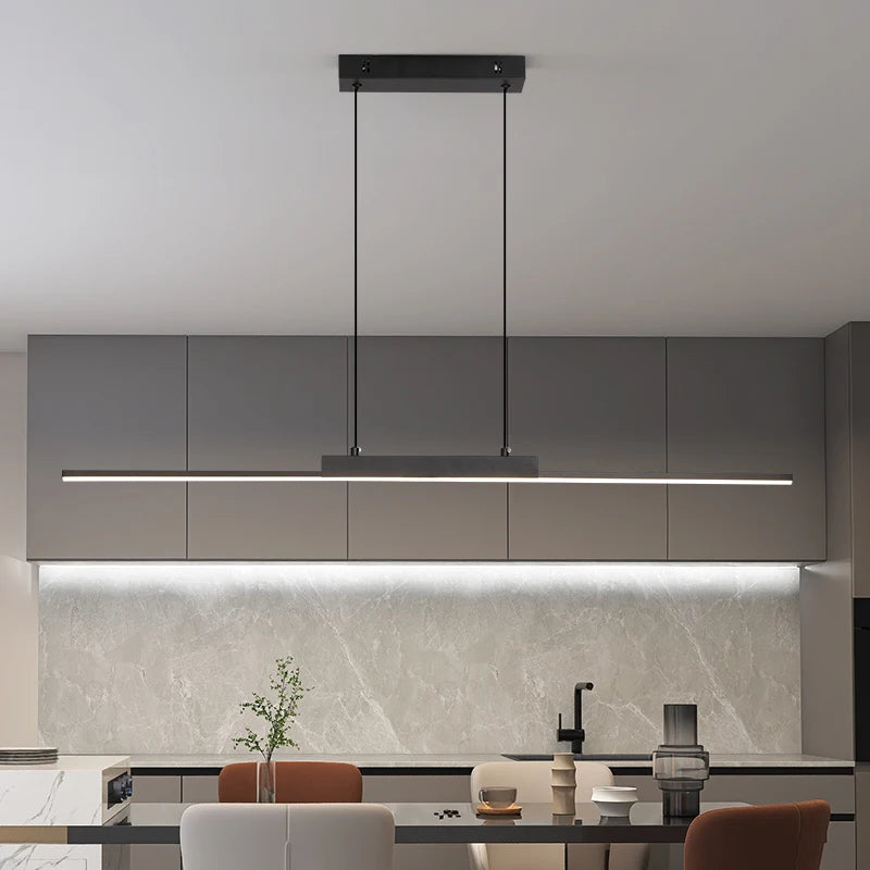 LineaLuxe – Moderne Hanglamp voor Eetkamer en Woonruimte