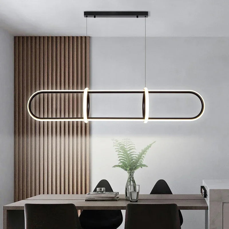 Moderne LED Hanglamp - Stijlvolle Hanglamp voor Woonkamers, Slaapkamers &amp; Hotel - hanglampen - verlicht