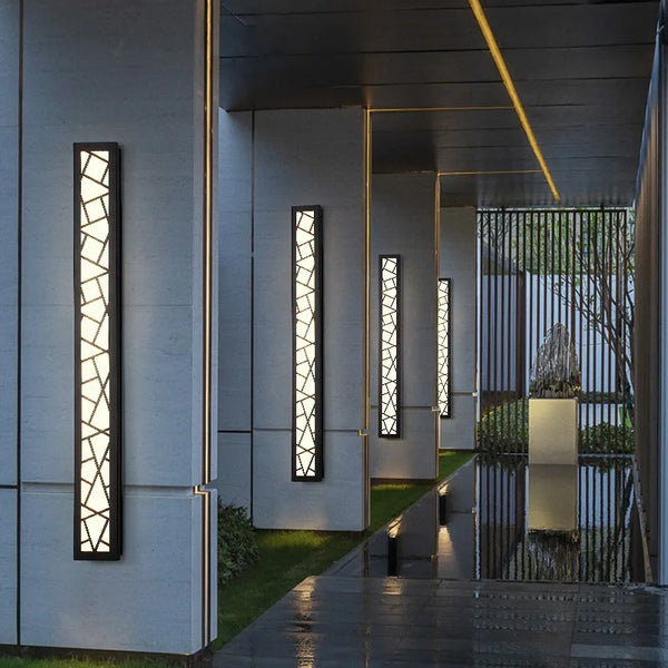 LineaLux IP65 – Minimalistische Outdoor Wandlamp | Waterdichte LED Verlichting voor Tuin, Villa & Veranda