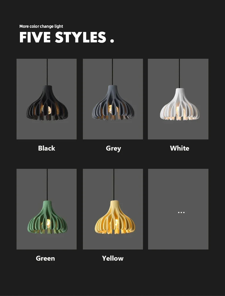 MacaronGlow Designer Resin Kroonluchter - hanglampen - verlicht