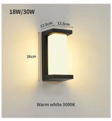 RAINFORCE IP65 LED Buitenwandlamp