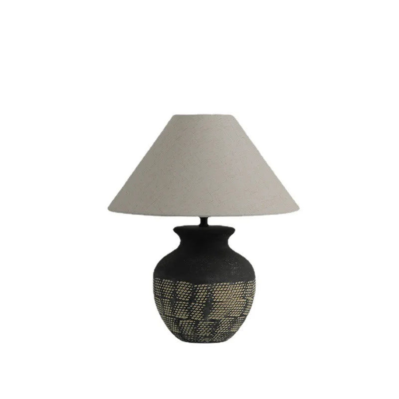 ZenGlow Handcrafted Ceramic Table Lamp