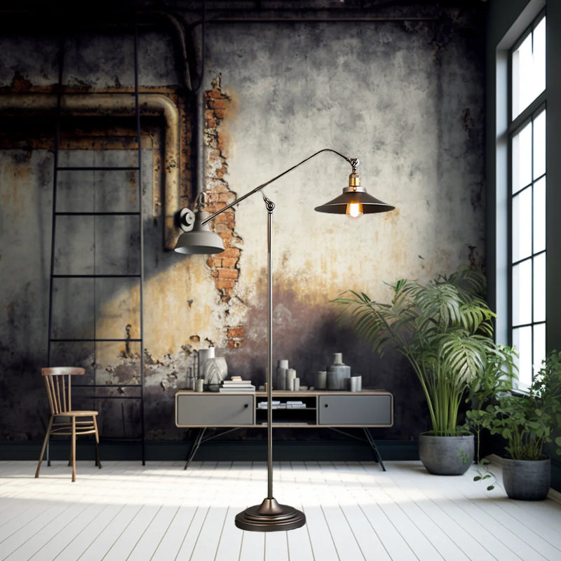 LUMIRÉTRO Moderne Retro Vloerlamp