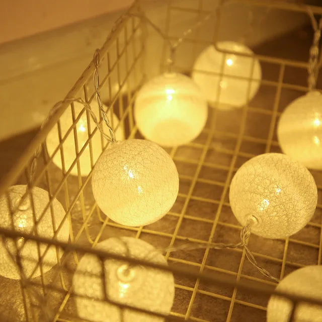 LumiCotton LED Sfeerlamp - buitenverlichting - sfeerbeeld