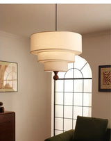 Boho Green Fabric Hanglamp