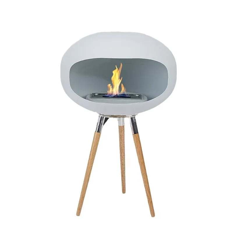 Luxe Bio-Ethanol Haard – Stijlvolle & Duurzame Open Haard voor Binnen - vloerlampen