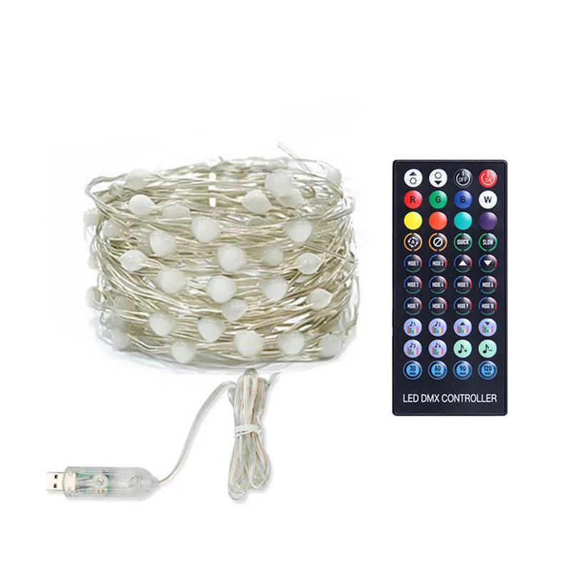 LUMISHOW RGB Smart LED Kerstslinger – 10M/20M