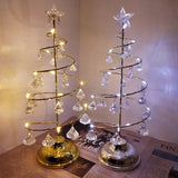 LumiSpiral Kristallen Kerstboom Tafellamp